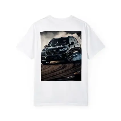 BMW X5M Drifting Black Track Smoke