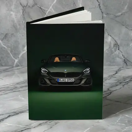 BMW Z4 Green Studio Dark Background