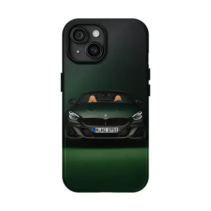 BMW Z4 Green Studio Dark Background