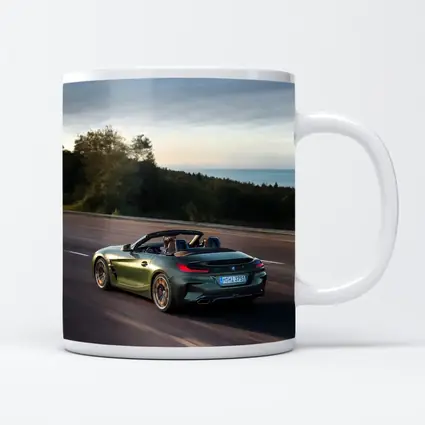 BMW Z4 M40i Green Convertible Coastal Road