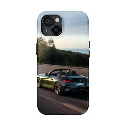 BMW Z4 M40i Green Convertible Coastal Road