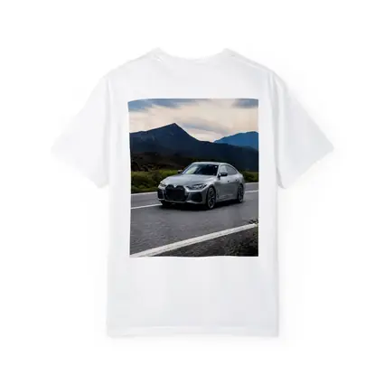 BMW 4 Series Gray Coupe Mountain Road