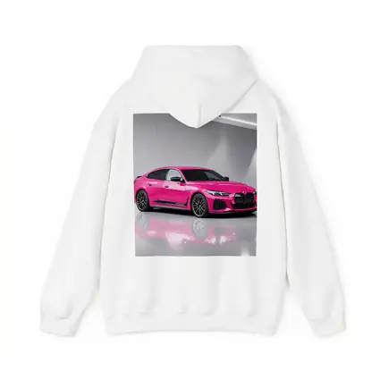 BMW i4 M50 Pink Studio Shot