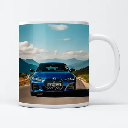 BMW i4 M50 Blue Mountain Road Drive