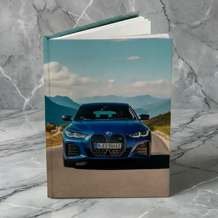 BMW i4 M50 Blue Mountain Road Drive