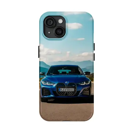 BMW i4 M50 Blue Mountain Road Drive