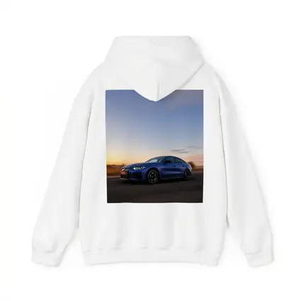 BMW i4 Blue Sunset Road Drive