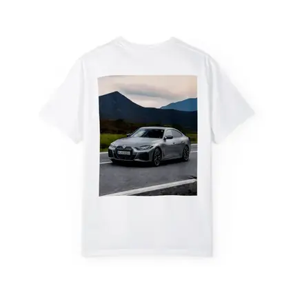 BMW i4 Gran Coupe Gray Mountain Road Drive