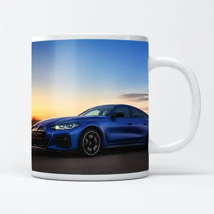 BMW i4 Gran Coupe Blue Sunset Drive