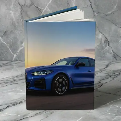BMW i4 Gran Coupe Blue Sunset Drive