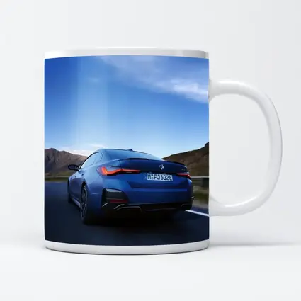 BMW i4 M50 Blue Mountain Road Drive