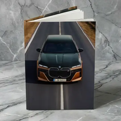 BMW i7 M70 Speeding Down Open Road