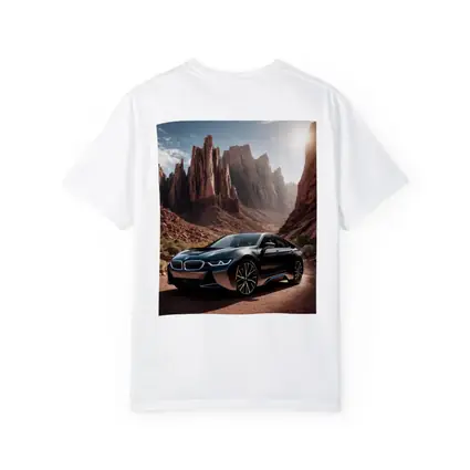 BMW i8 Parked in Red Rock Canyon