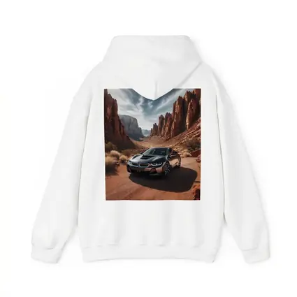 BMW i8 Parked in Red Rock Canyon
