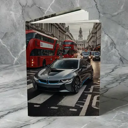 BMW i8 Driving Through London Streets