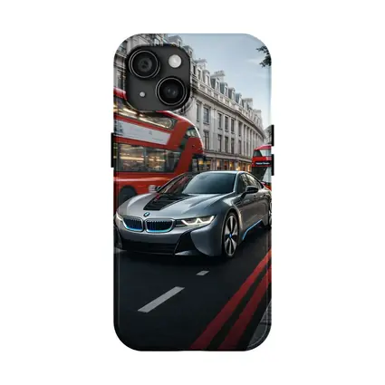 BMW i8 Driving London City Streets