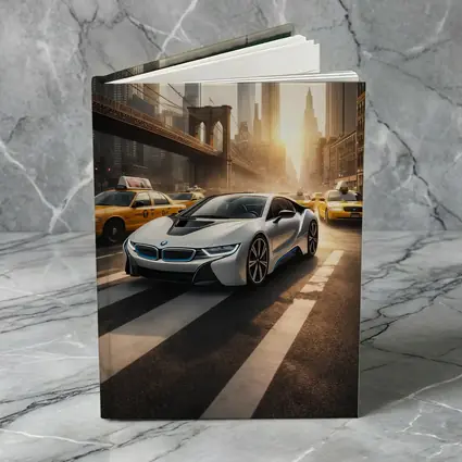 BMW i8 New York City Brooklyn Bridge