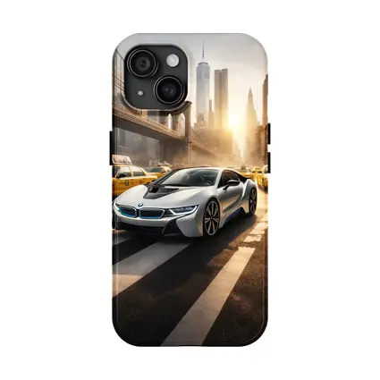 BMW i8 New York City Brooklyn Bridge