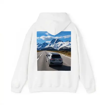 BMW iX SUV on Mountain Road