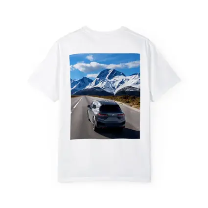 BMW iX SUV on Mountain Road