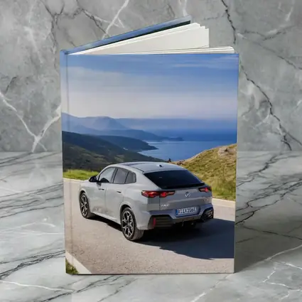 BMW iX2 Gray Coastal Mountain Road Drive