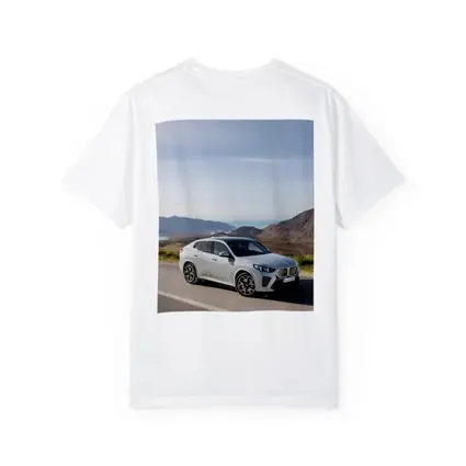 BMW iX2 Silver Coastal Mountain Road