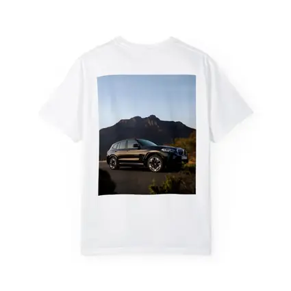 BMW iX3 Black SUV Mountain Backdrop