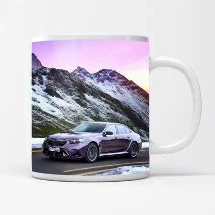 BMW M5 2025 Purple Mountain Alpine Drive