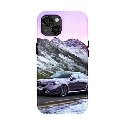 BMW M5 2025 Purple Mountain Alpine Drive