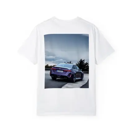BMW M5 Purple Rear View Track