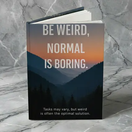 Be Weird Normal Is Boring Mountains