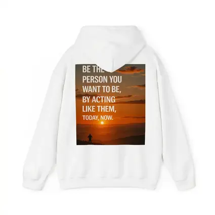 Motivational Quote Sunset Silhouette Person