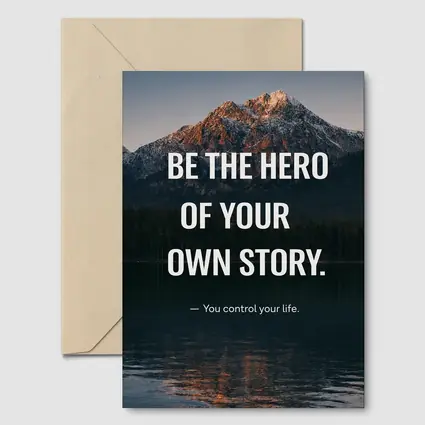 Be The Hero Of Your Own Story