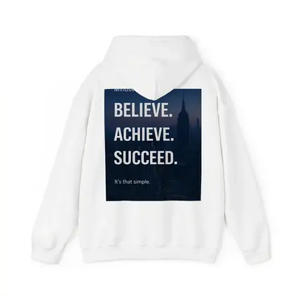 Believe Achieve Succeed Mindset City Night