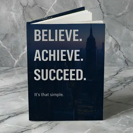 Believe Achieve Succeed Mindset City Night
