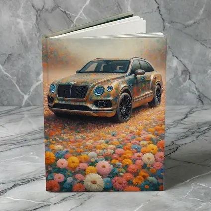 Bentley Bentayga Floral Impressionism Art Print