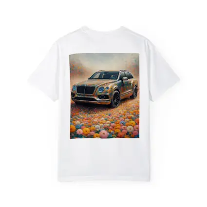 Bentley Bentayga Floral Impressionism Art Print