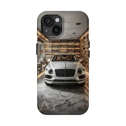 Bentley Bentayga White Luxury Showroom Interior