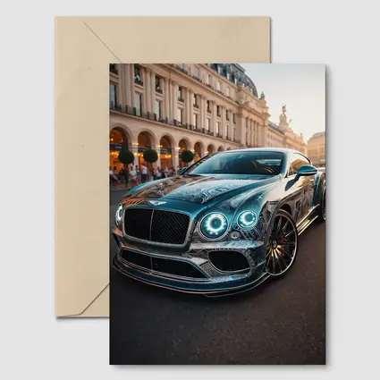 Bentley Continental GT Paris City Street