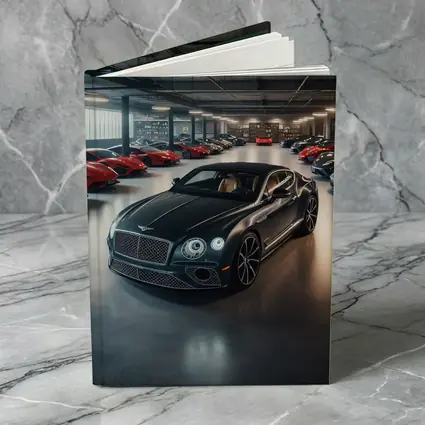 Bentley Continental GT Dark Luxury Car Garage