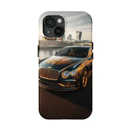Bentley Flying Spur Gold Art London