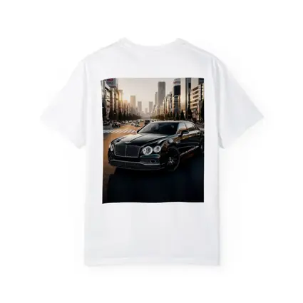 Bentley Flying Spur Black Tokyo City Street