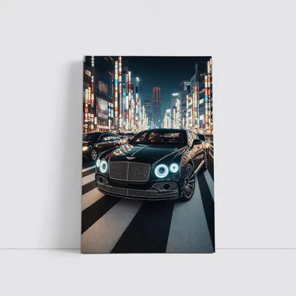 Bentley Flying Spur Tokyo City Night