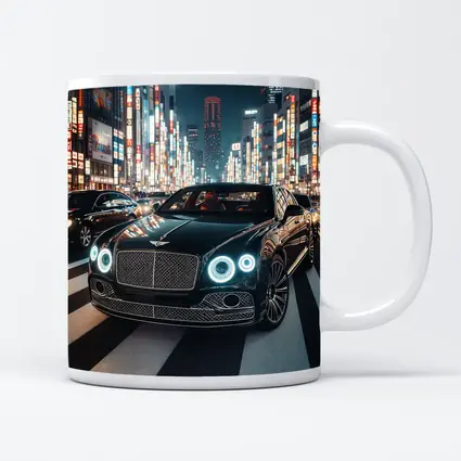 Bentley Flying Spur Tokyo City Night