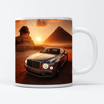 Bentley Mulsanne Egypt Pyramids Sphinx Sunset