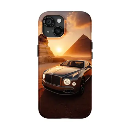 Bentley Mulsanne Egypt Pyramids Sphinx Sunset