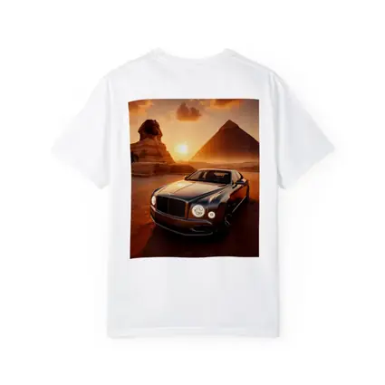 Bentley Mulsanne Egypt Pyramids Sphinx Sunset