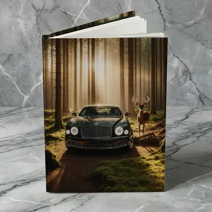 Bentley Mulsanne Dark Green Forest Sunlight