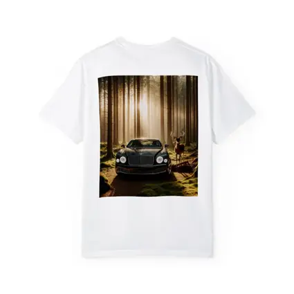 Bentley Mulsanne Dark Green Forest Sunlight