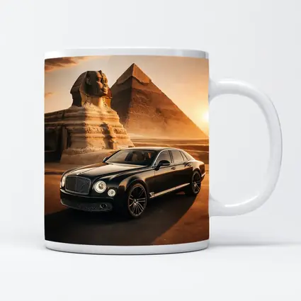 Bentley Mulsanne Black Egypt Pyramids Sphinx